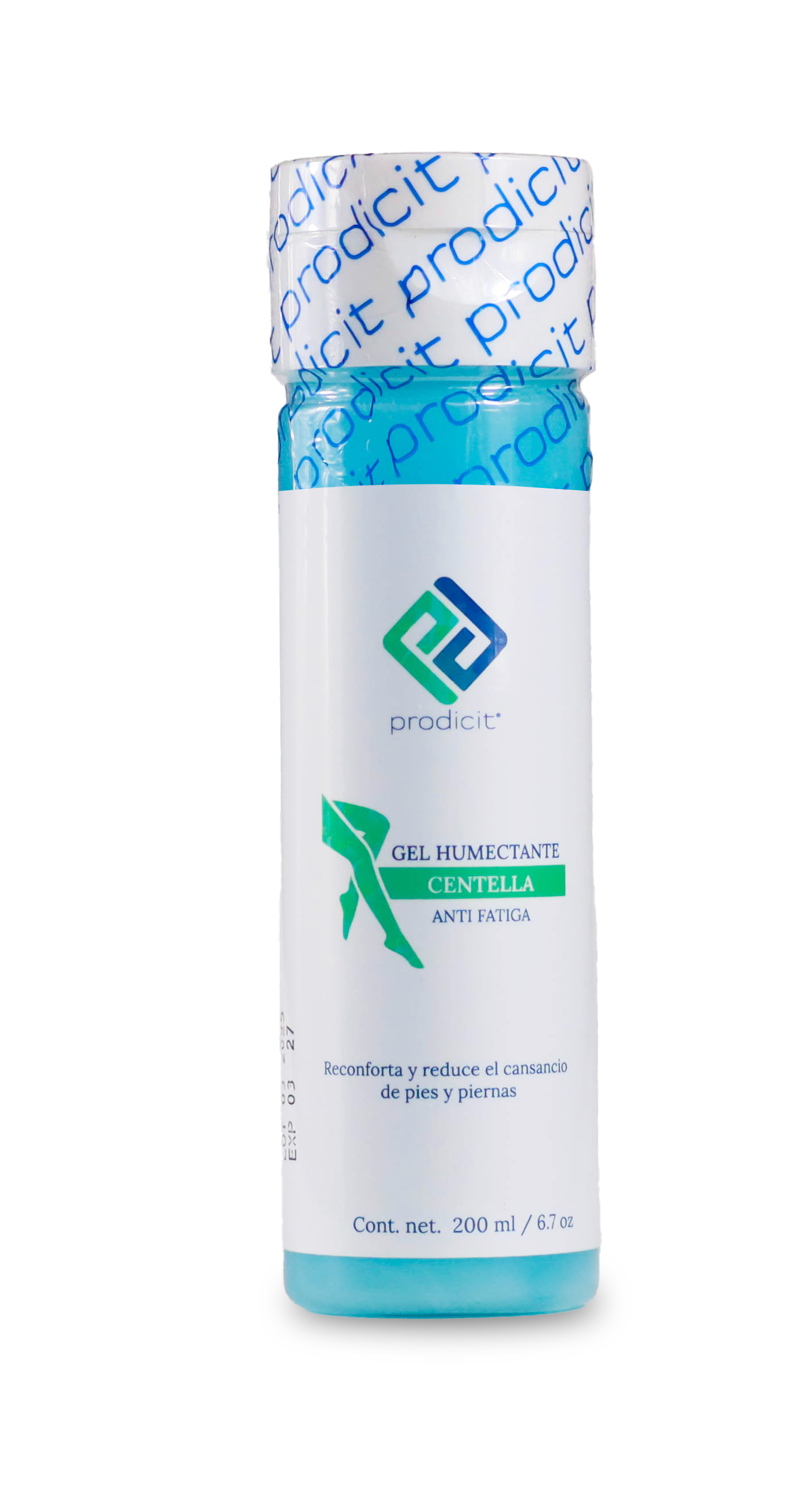 Gel Humectante Antifatiga 200 ml.