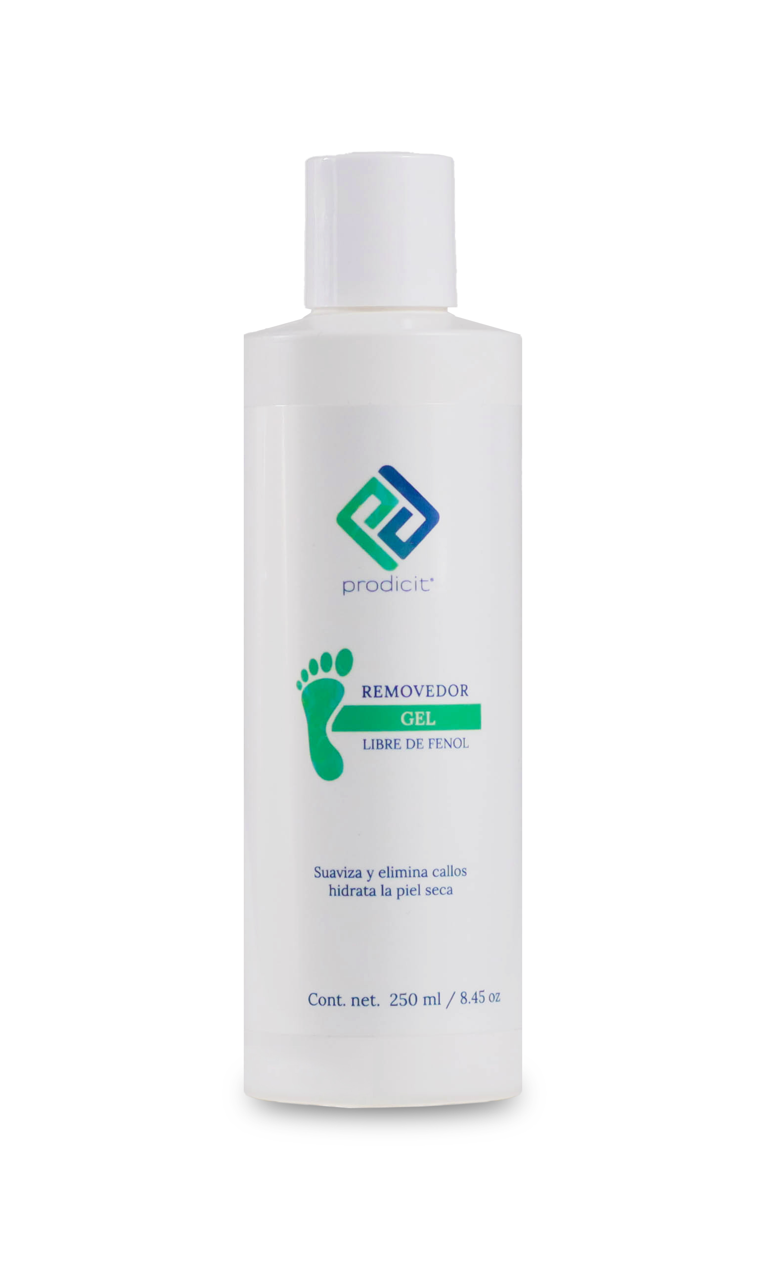 Removedor Gel 250 ml.