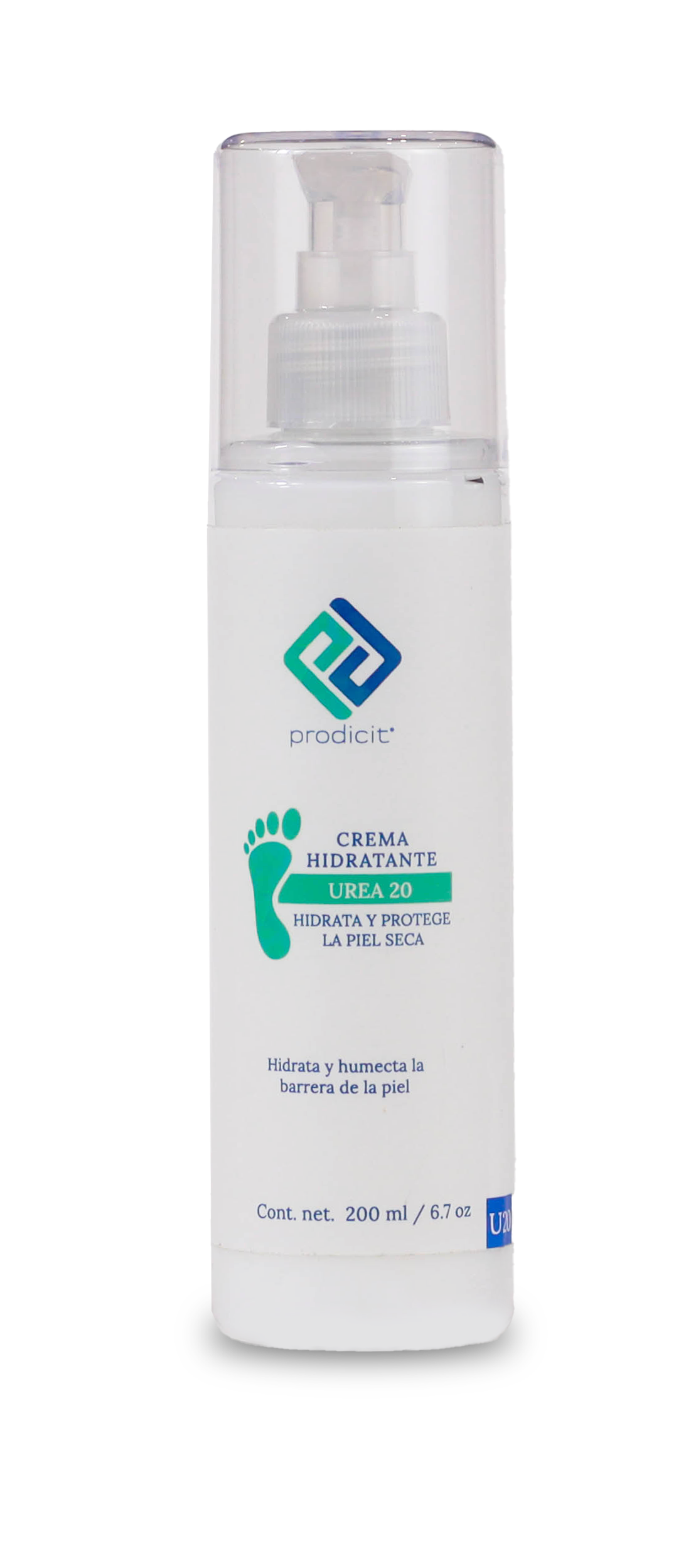 Crema Hidratante Urea 20 200 ml.