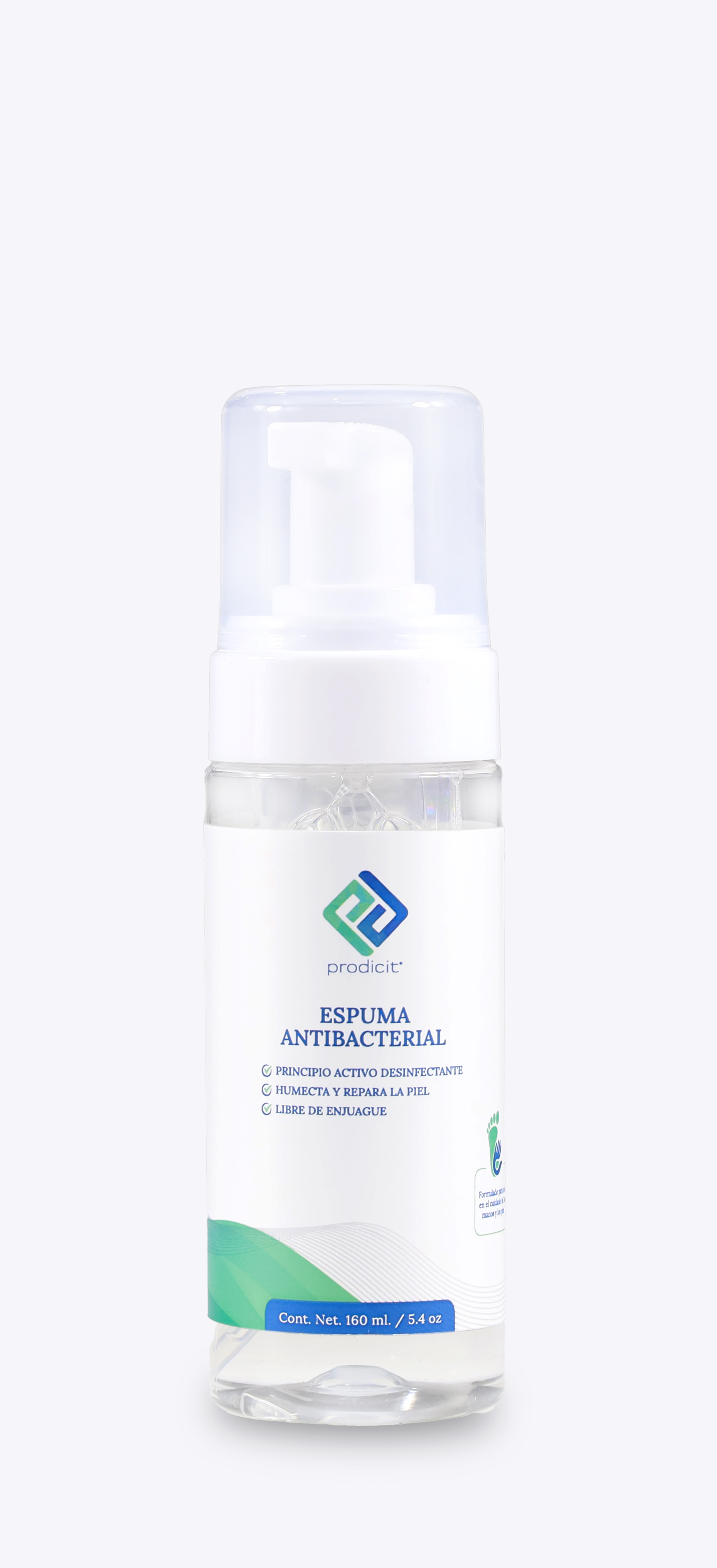 Espuma Antibacterial 160 ml.