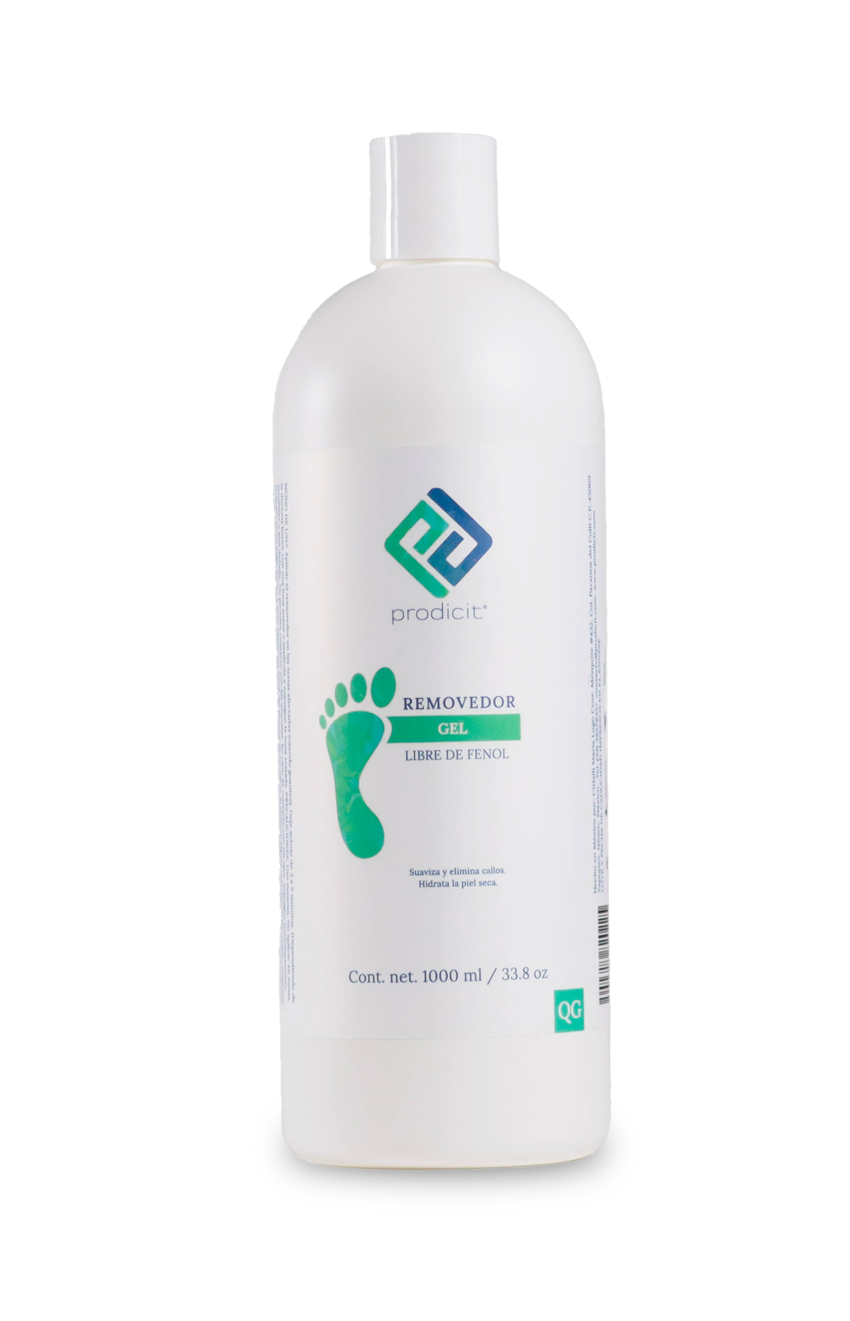 Removedor Gel 1000 ml.